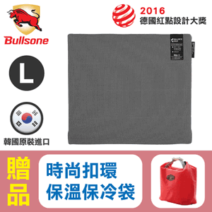【Bullsone】蜂巢凝膠健康坐墊 L號,贈品:時尚扣環保溫保冷袋x1