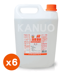 【生發】清菌酒精75% 乙類成藥 4公升/桶 x6桶