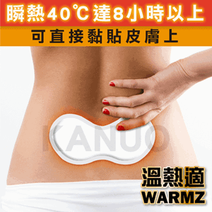 【溫熱適】瞬熱敷貼片-背部、下腰椎用 (2片入)