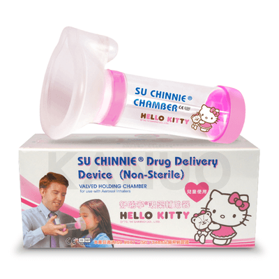 【舒喘寧】吸藥輔助器 兒童使用 (Hello Kitty)