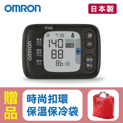 【來電享優惠】歐姆龍OMRON 藍牙手腕式血壓計 HEM-6232T，贈品:時尚扣環保溫保冷袋x1 