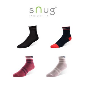 <任選6件 結帳8折>【sNug】休閒短襪 (除臭襪/踝襪/短襪)