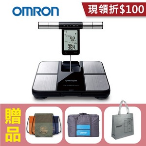 【歐姆龍OMRON】藍牙體重體脂肪計 HBF-702T,贈:米家音波電動牙刷T100x1+OMRON多用途運動收納袋x1