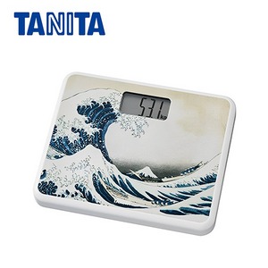 【TANITA】日本製 浮世繪電子體重計 HD-660 (神奈川沖浪裏)
