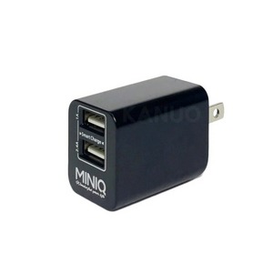 【MINI Q】智慧型USB急速充電器 變壓器 AC-DK46T黑(適用Cirius pet寵物熱敷墊)