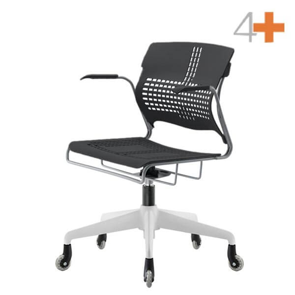 【舒樂活4Health】 Sense健寶椅 轉椅有扶手 (多用途健康椅 人體工學椅)