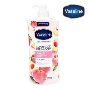 【Vaseline凡士林】身體潤膚乳液 水蜜桃+維他命E (500ml)