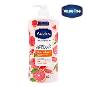 【Vaseline凡士林】身體潤膚乳液 葡萄柚+維他命A (500ml)