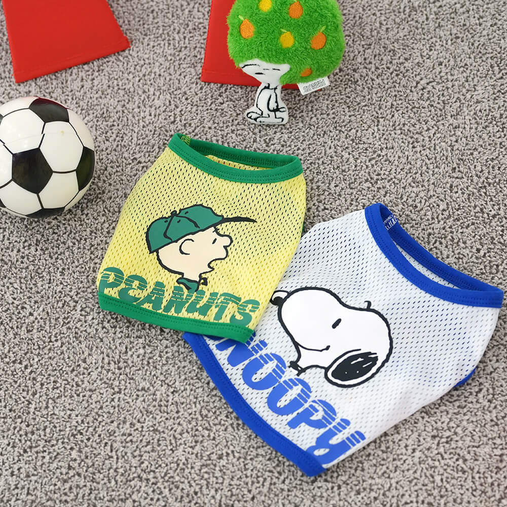 【PEANUTS】史努比透氣運動短版上衣