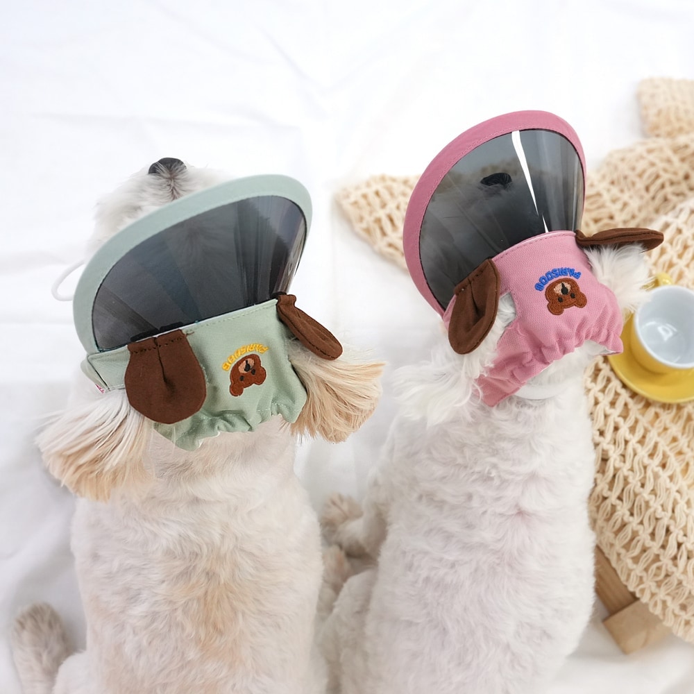 【ParisDog】可愛小熊狗狗遮陽帽 (寵物服飾)