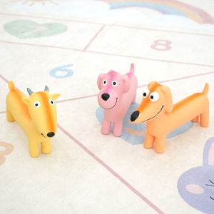 韓國【ParisDog】長條動物乳膠發聲玩具 (寵物玩具)