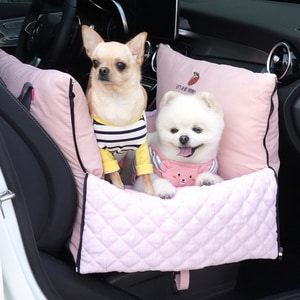韓國【ParisDog】蓬蓬雲朵寵物汽車安全座椅 (寵物車墊)
