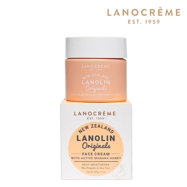 【Lanocreme蘭儂】羊毛脂麥蘆卡蜂蜜乳霜