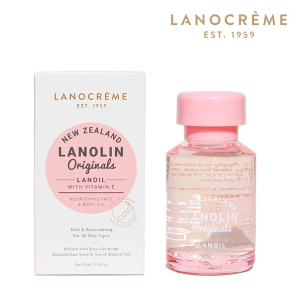 【Lanocreme蘭儂】羊毛脂全效修護油