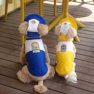 韓國【ParisDog】透氣涼感狗狗背心套裝  (寵物服飾 寵物衣服)