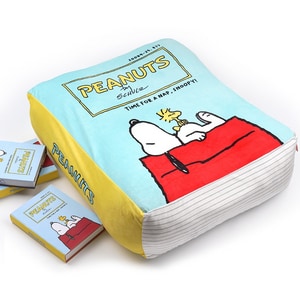 【PEANUTS】史奴比故事書寵物睡墊 (寵物床 寵物睡墊)