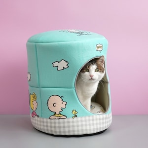 【PEANUTS】史努比躲貓貓兩用寵物小屋 (寵物小屋)