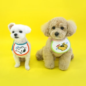 【PEANUTS】史努比75周年限定寵物圍兜兜 (寵物配件)