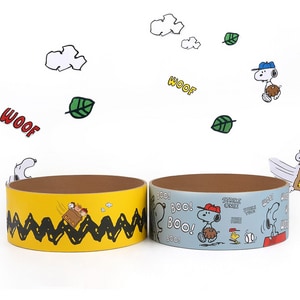 【PEANUTS】史努比圓形貓抓板（附贈替換抓板*1） (貓抓板 貓咪用品)