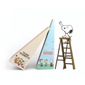 【PEANUTS】史努比三角立式貓抓板 (貓抓板 貓咪用品)