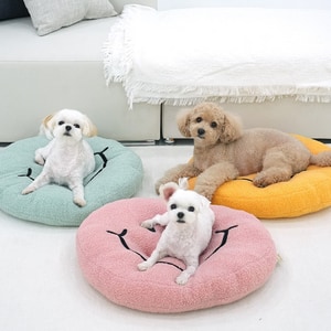 【ParisDog】幸福微笑寵物雙面睡墊 (寵物睡墊 寵物床)