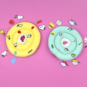 【PEANUTS】史努比刺繡輕巧寵物伊莉莎白頸圈 (寵物頸圈)