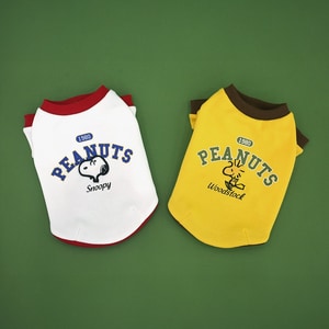 【PEANUTS】史努比經典大學T (寵物服飾)