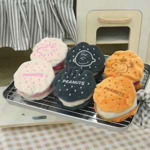 【PEANUTS】史努比夾心餅乾藏食發聲玩具 (寵物玩具)
