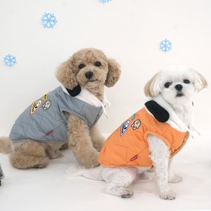 【PEANUTS】史努比連帽寵物保暖衣 (寵物服飾)