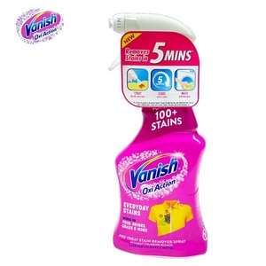 【Vanish 碧蓮】衣物預潔噴劑 500ml 衣物預潔劑 去漬 去汙