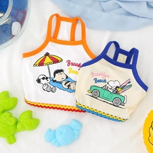 【PEANUTS】史努比涼感海灘短版背心