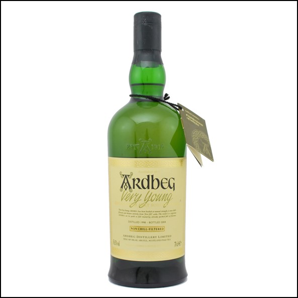 Ardbeg 1998-2004 Very Young  70cl 58.3%