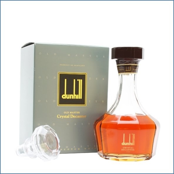 Dunhill Old Master  Crystal Decantern 75cl 43%