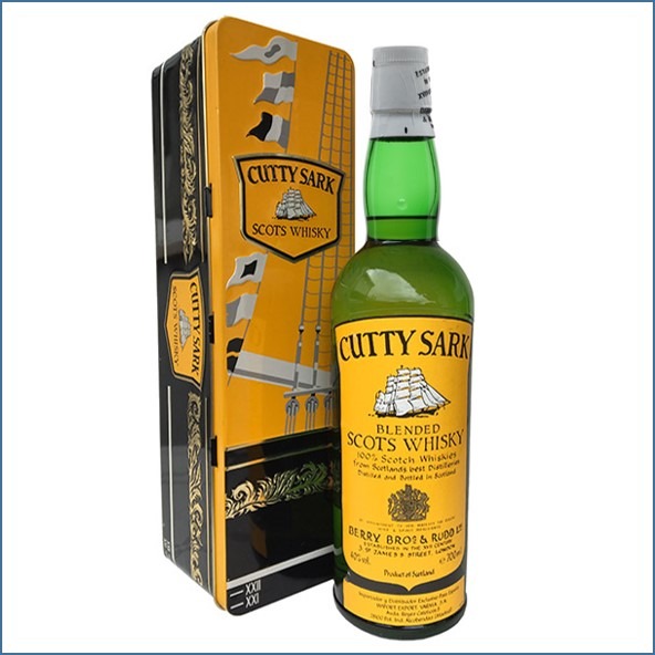 Cutty Sark Blended Scotch Whisky 70cl 40%