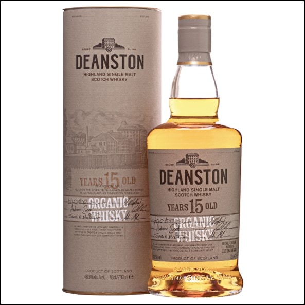 DEANSTON 15 YEAR OLD ORGANIC 70cl 46.3%汀斯頓 15年有機