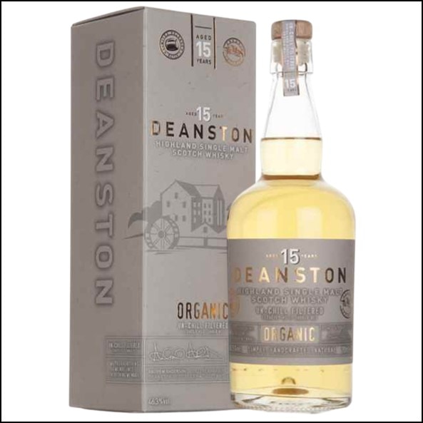 DEANSTON 15 YEAR OLD ORGANIC 70cl 46.3%汀斯頓 15年有機