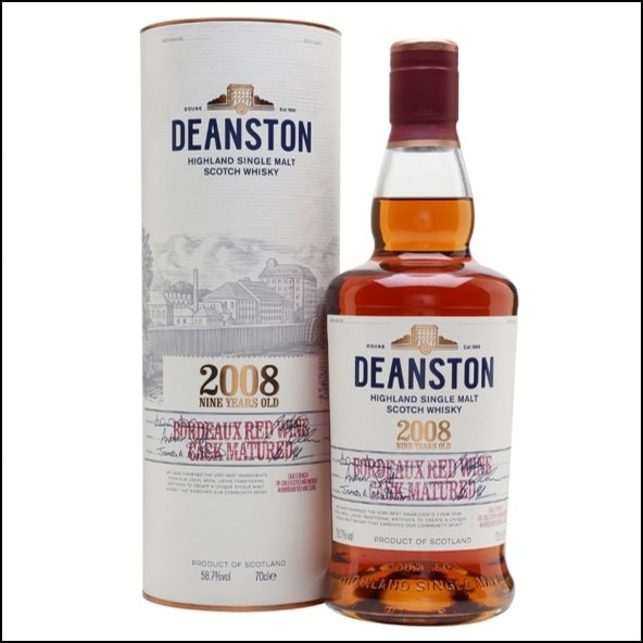 DEANSTON 2008 9 Year Old Red Wine Matured 70cl 58.7%