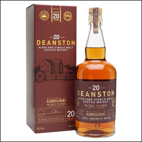 DEANSTON 20 YEAR OLD Oloroso 70cl 55.3%