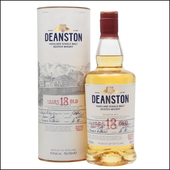 DEANSTON 18 YEAR OLD Bourbon Matured 70cl 46.3%