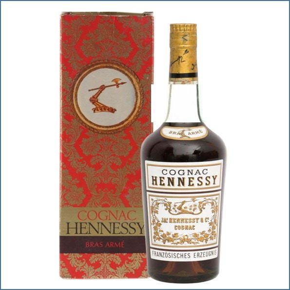 Hennessy Bras Arme Bottled 1960s-1970s - Wax & Vitale 75cl / 40%