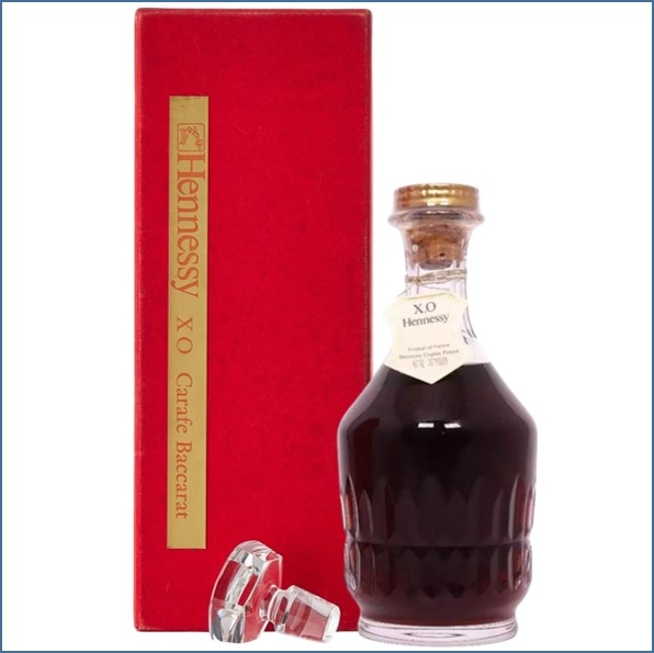 Hennessy X.O Cognac - Baccarat Crystal Decanter