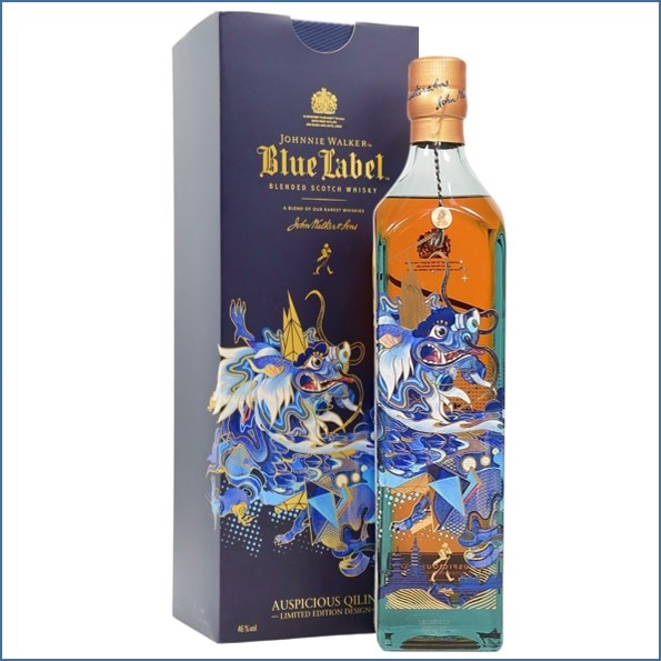 Johnnie Walker Blue Label Auspicious Qilin Blend Scotch Whisky 75cl 46%