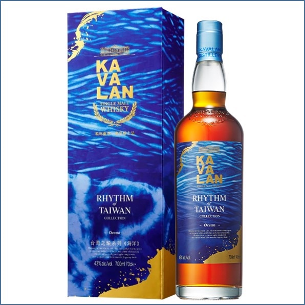 噶瑪蘭 台灣之韻系列 海洋單一麥芽威士忌 Kavalan Rhythm of Taiwan Ocean Single Malt Whisky 70cl 43%
