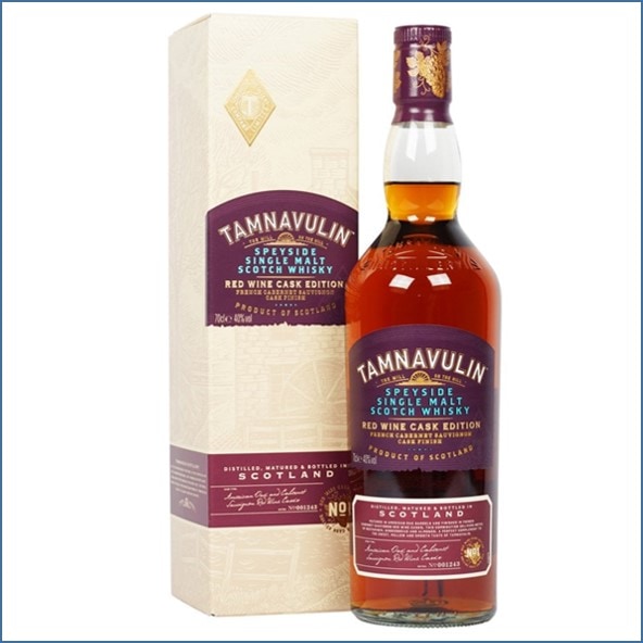 Tamnavulin Spanish Grenache Cask Speyside Single Malt Scotch Whisky 70cl 40%