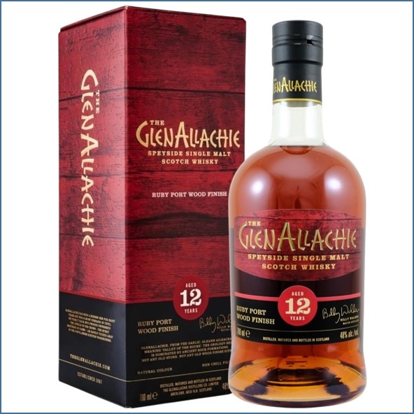 The Glenallachie Ruby Port 12 Year old Speyside Single Malt Scotch Whisky 70cl 48%