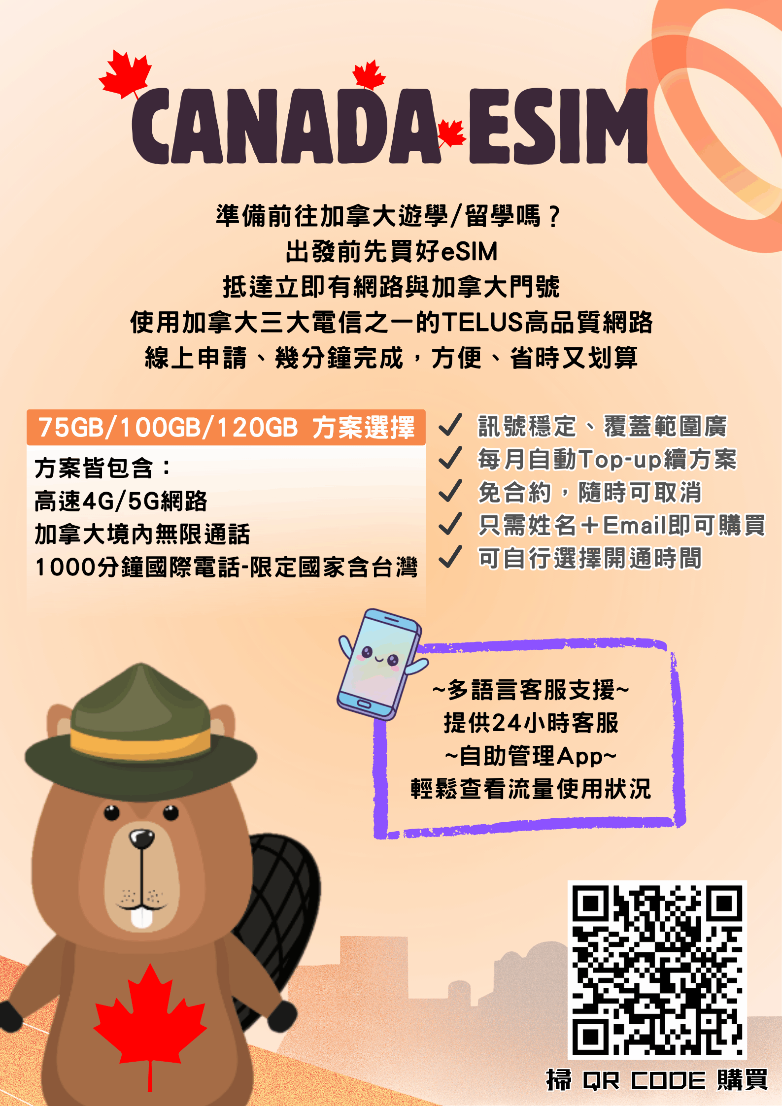 加拿大esim