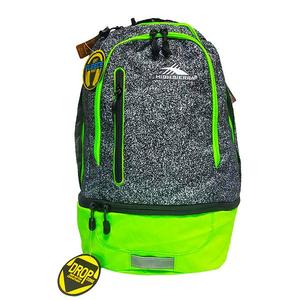 HIGH SIERRA美國戶外運動用品Stash hideout backpack雙層式後背包可收納6吋平板電腦-新秀麗Samsonite副牌【H04-A0060】螢光錄+安全反光條限定版【禾雅】