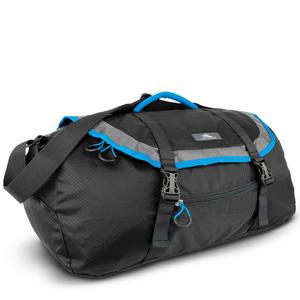 HIGH SIERRA美國戶外運動用品PACK-N-GO 2 40L SPORT DUFFEL 收納式多功能旅行袋運動背包40L-新秀麗Samsonite副牌【96H-YM006】黑色【禾雅】