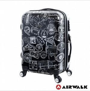 AIRWALK - 美式經典郵戳系列行李箱20吋【二色】