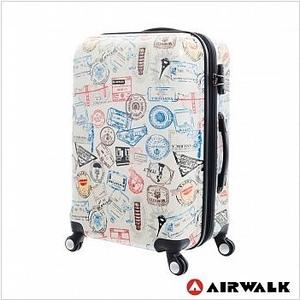 AIRWALK - 美式經典郵戳系列行李箱24吋【二色】